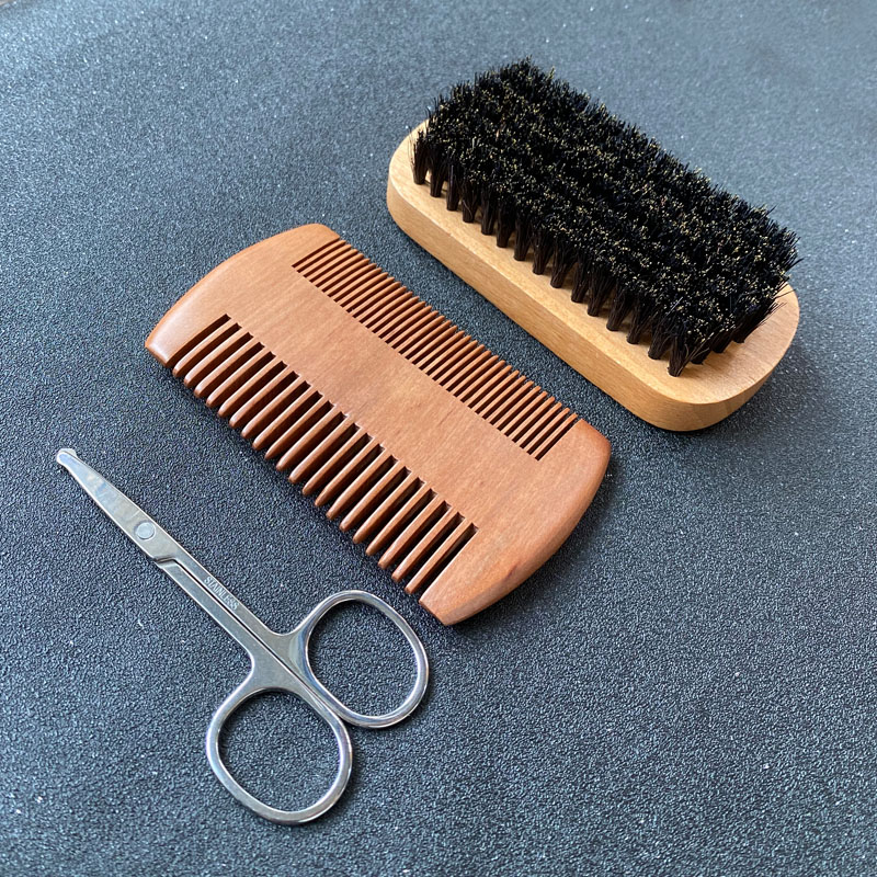 Men'S Grooming Organizer - Set per la cura della barba