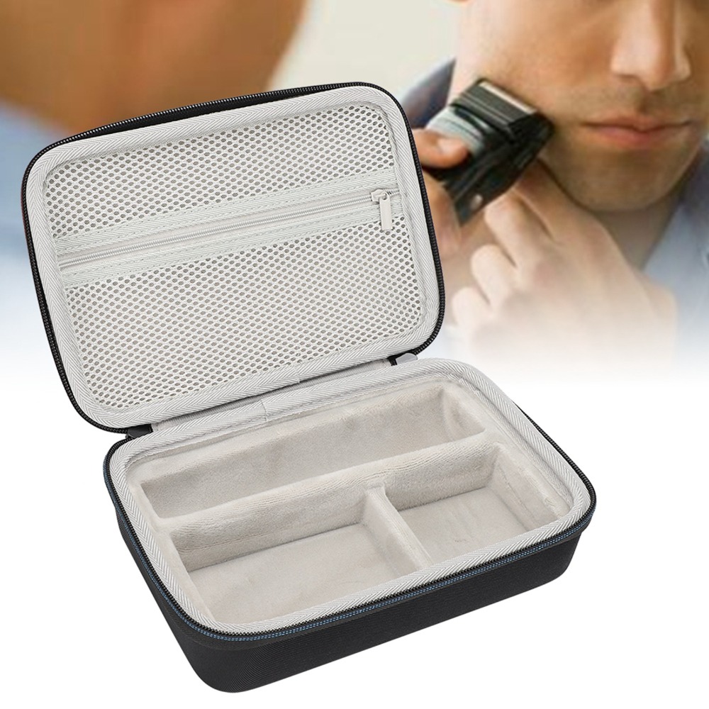 Men'S Grooming Organizer - Borsa Portatile per Tagliacapelli, Custodia Antiurto