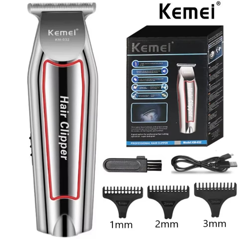 Men'S Grooming Organizer - Kemei KM-032 Tagliacapelli Elettrico, Regolabarba per