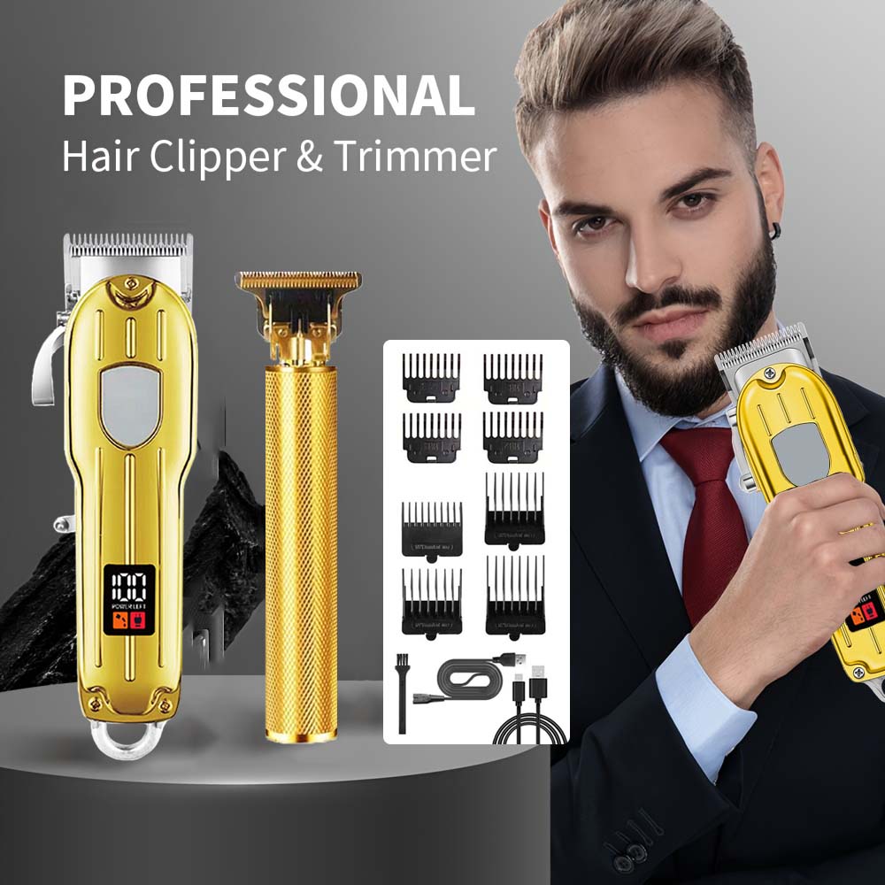 Men'S Grooming Guide - Set tagliacapelli elettrico 2 in 1