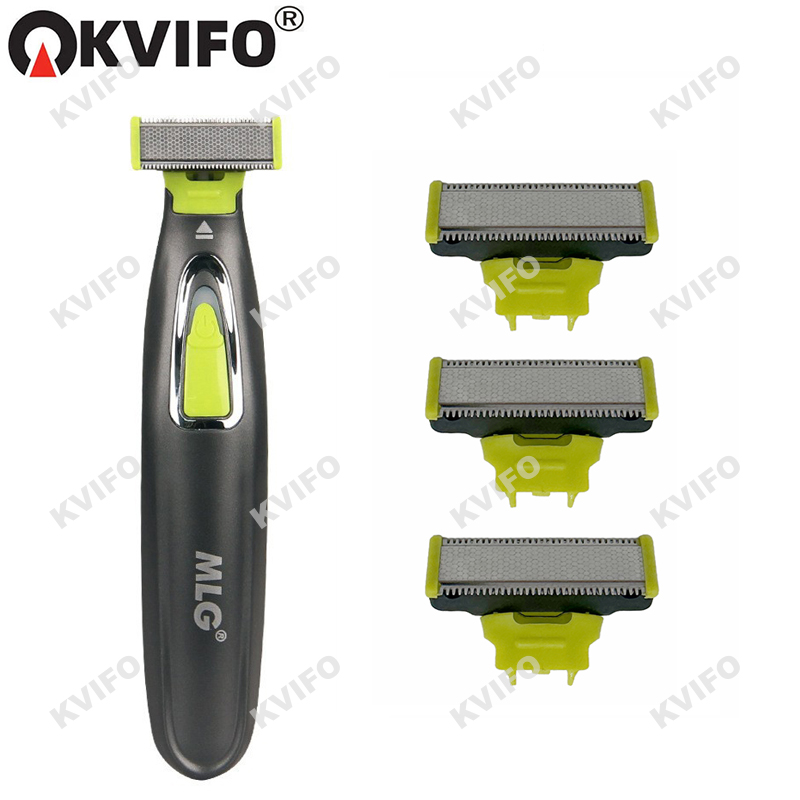 Men'S Grooming Blade - MLG LT-187 Rasoio elettrico USB per
