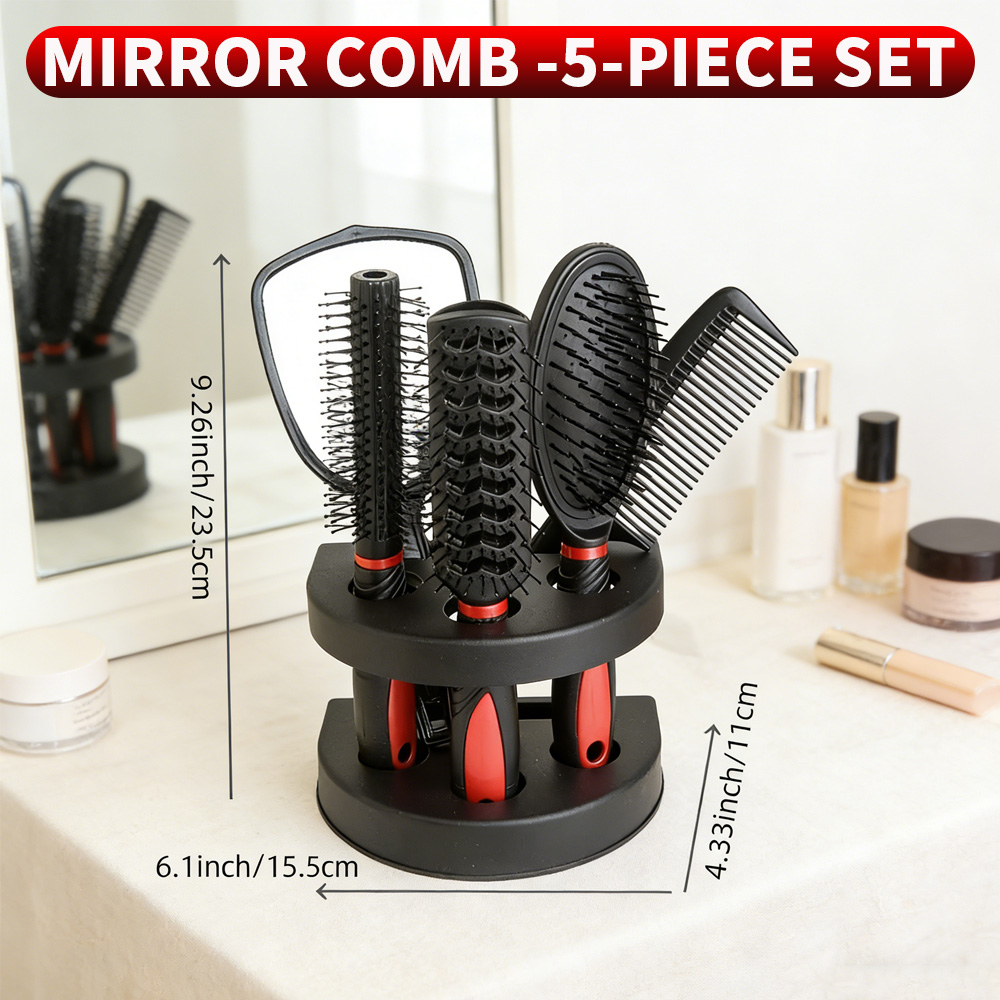 Set specchio e pettine 5 in 1  - Men'S Grooming Mirror recensione e prezzo