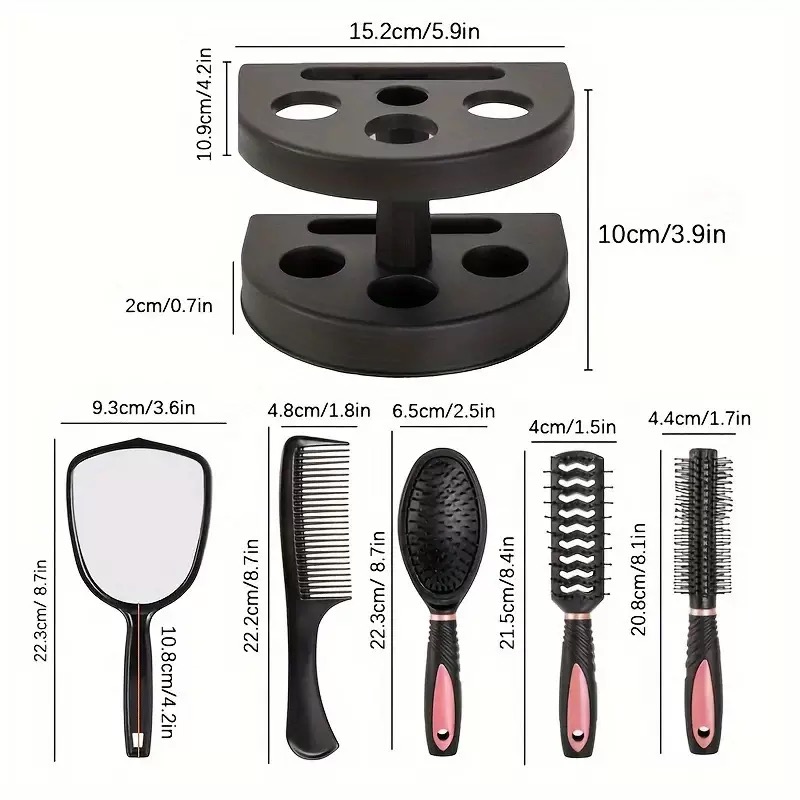 Set specchio e pettine 5 in 1  - Men'S Grooming Mirror recensione e prezzo