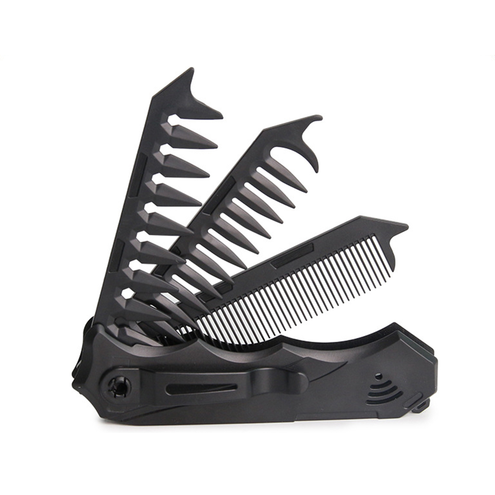 Pettine pieghevole a doppio de - Men'S Grooming Organizer recensione e prezzo
