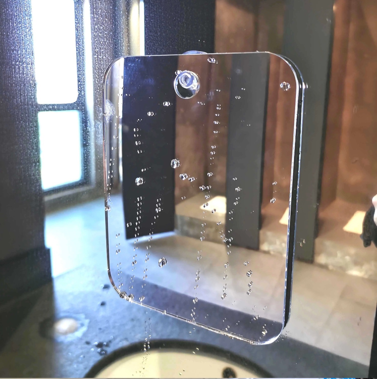 Specchio da Doccia in Acrilico - Men'S Grooming Mirror recensione e prezzo